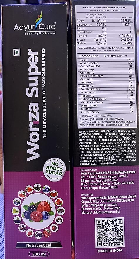 Aayur Cure Wonza Super Juice